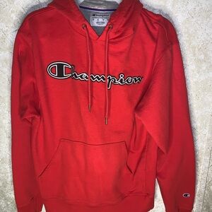 Champion Red Hoodie